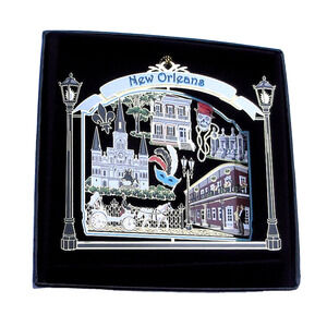 New Orleans Ornament Brass City Landmarks Louisiana